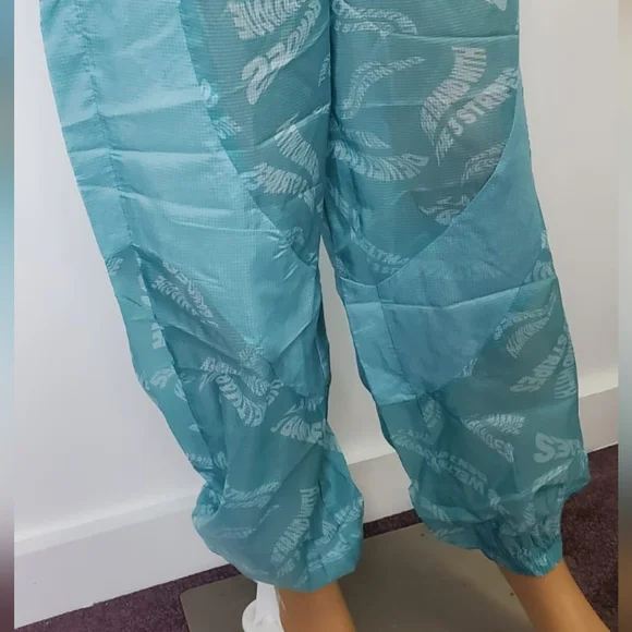 adidas Sportswear Woven LightweightPants, Minton, Women's, Size S(4).